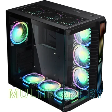 Корпус 1stPlayer Steampunk SP9 (черный) картинка 3